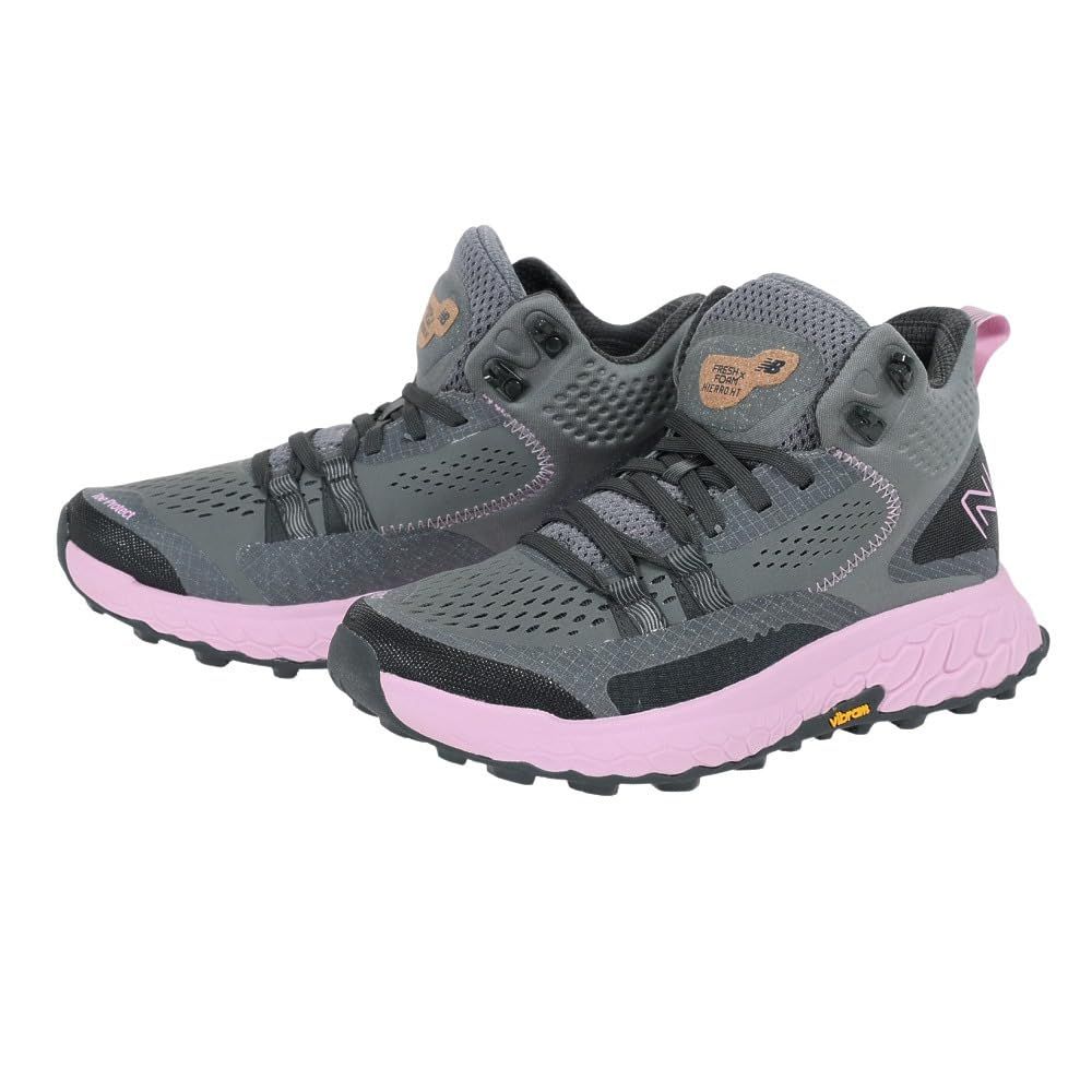 ニューバランス new balance カジュアルシューズ フレッシュフォームXヒエロ Mid-Cut CG グレー ピンク WTHIMCCGD スニーカー トレイルラン グレー×ピンク|２５．０|Lady s