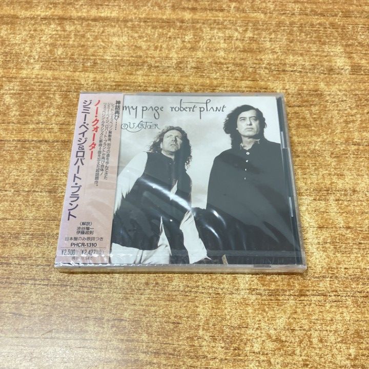 ○01)【同梱不可】【未開封】Jimmy Page & Robert Plant/No