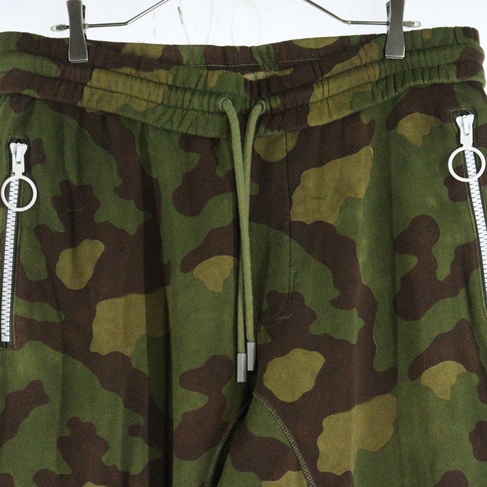  OFF-WHITE オフホワイト 17 AW Camouflage SweatPants カモフラージュ 迷彩スウェットパンツ カーキ その他 メンズ