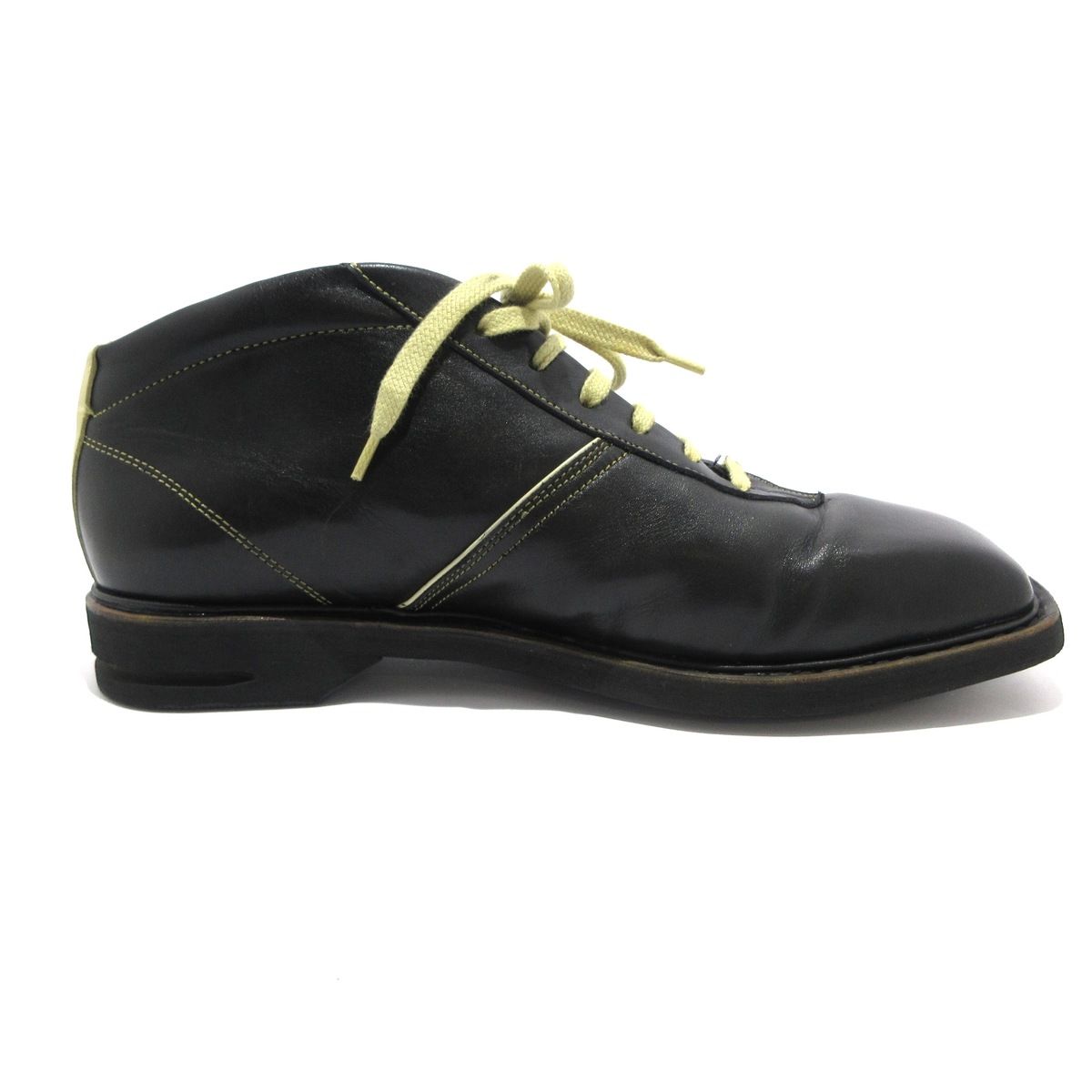 Paraboot パラブーツ ショートブーツ 7 1 2 メンズ 黒×アイボリー レザー