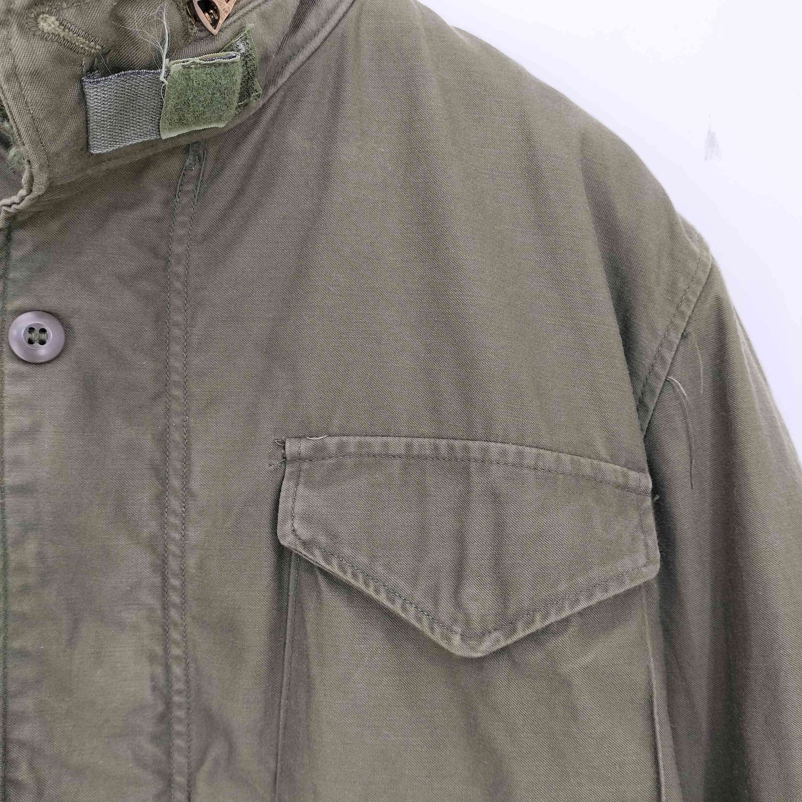 ユーエスアーミー U.S. ARMY 74年 ALPHA製 SCOVILLジップ M-65
