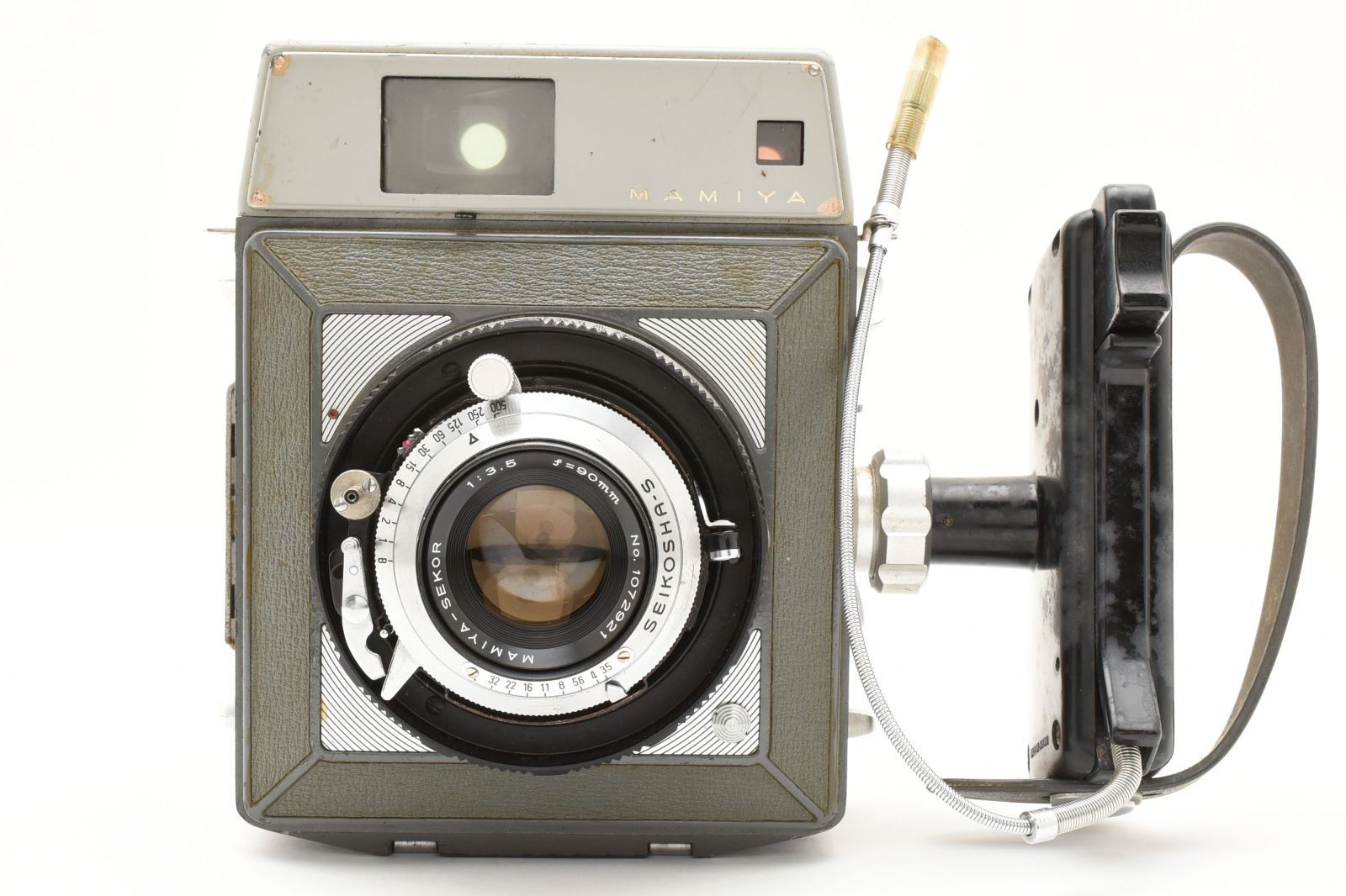 整備品 マミヤ Mamiya Press 90mm f/3.5 6x9フィルム