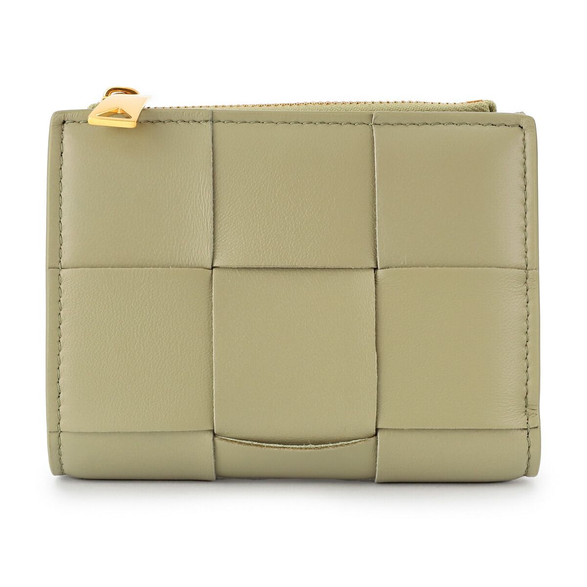 ボッテガヴェネタ マキシ イントレ カセット ミディアム 二つ折り財布 シルバー ボッテガヴェネタ マキシ イントレ カセット ミディアム 二つ折り財布