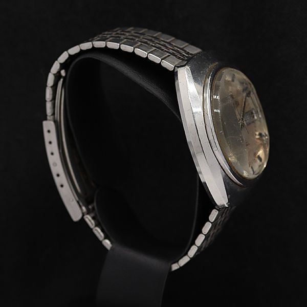 セイコー AT/自動巻 6106-7590 セイコー5 アクタス SS カットガラス 