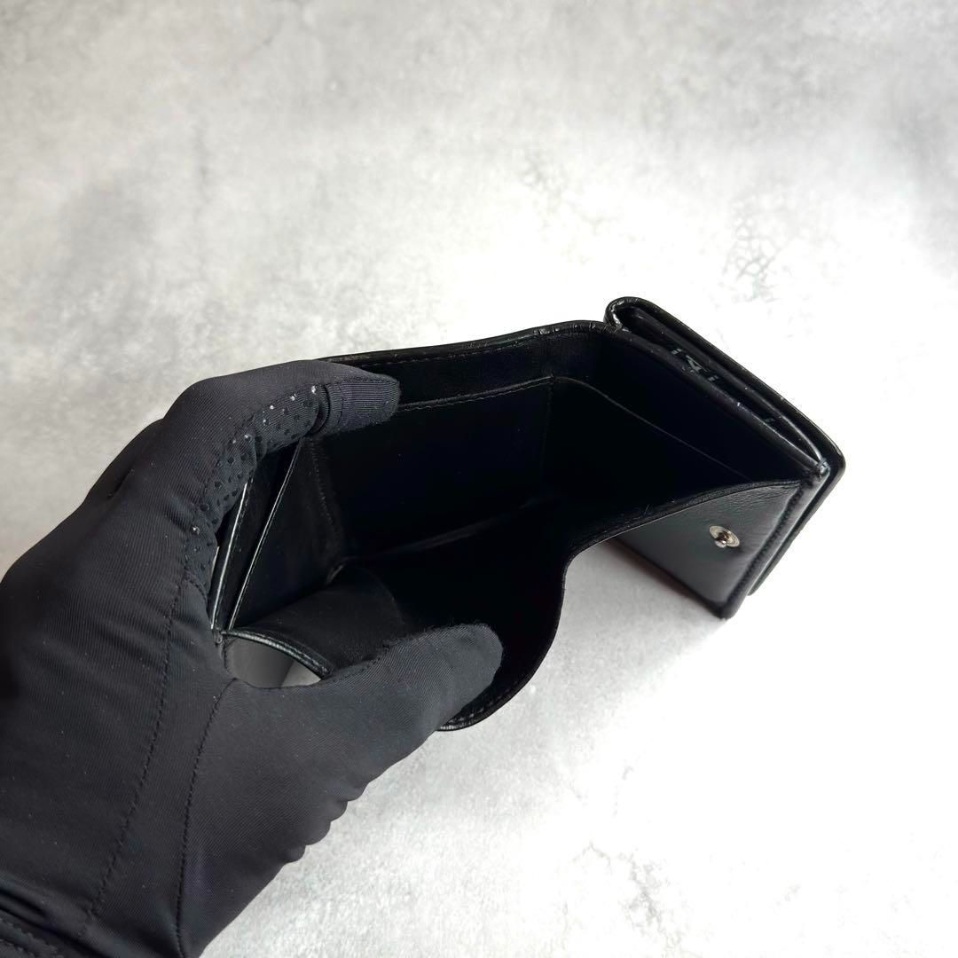 ⭐︎希少⭐︎BALENCIAGA エブリデイ 三つ折り財布 ミニウォレット 黒レザー Amazon | [バレンシアガ] 3つ折り財布 ミニサイズ ユニセックス
