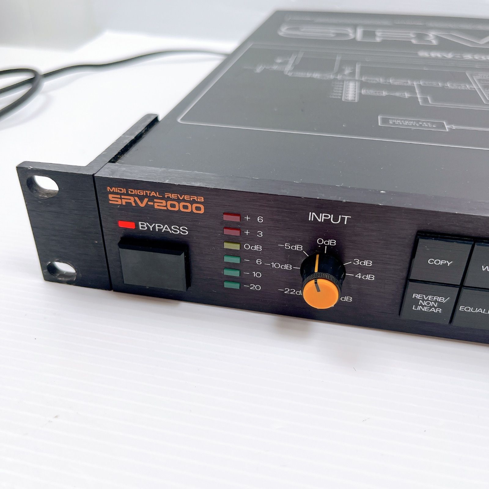 【完動品】Roland ローランド デジタルリバーブ SRV-2000 完動品】Roland ローランド デジタルリバーブ SRV-2000 - メルカリ