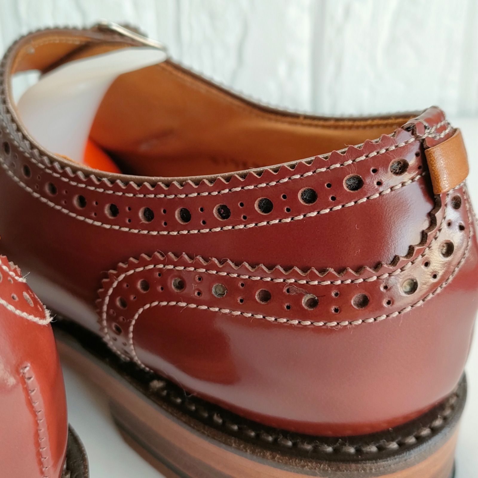 REGAL/リーガル/メリージェーン/ストラップシューズ/ボルドー/赤