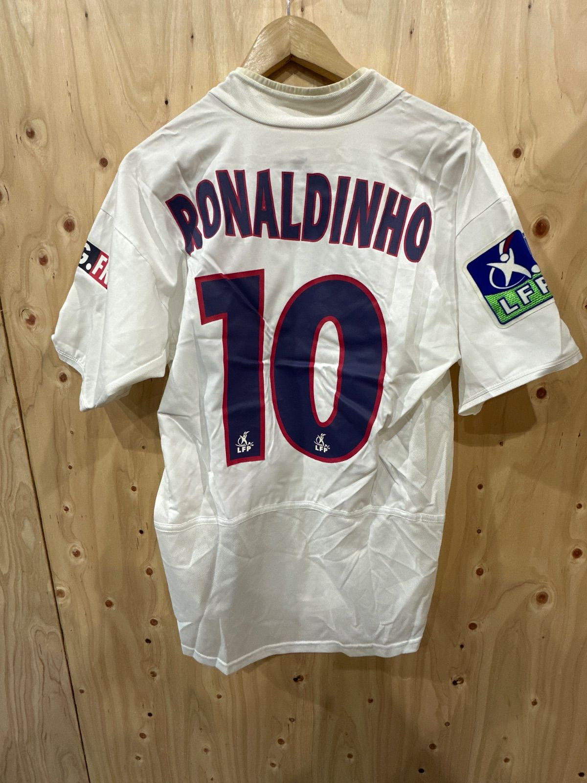 01-02 PSG パリサンジェルマン ロナウジーニョ ユニフォーム パリ