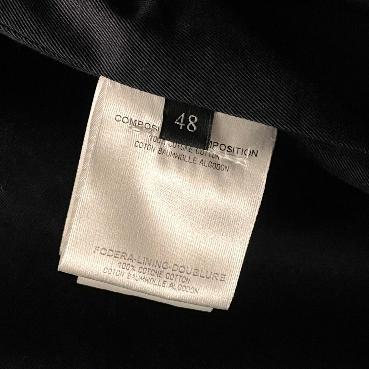 【美品】GUCCI ピーコート 高級 イタリア製 48R 黒 MADE IN ITALY製 GUCCI ベルベットPコート ブラック 48サイズ