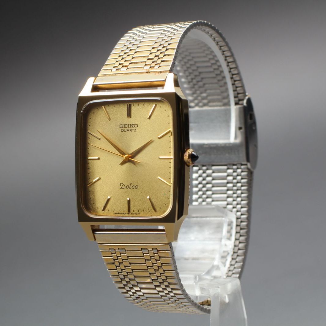 新品電池✨️SEIKO Dolce 5931-5550 セイコー ドルチェ 21【美品】SEIKO Dolce 5931-5550 セイコー ドルチェ ビンテージ
