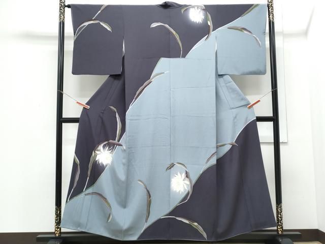 ★kei★✺美品 正絹 作家物落款 葡萄 訪問着 着物 A1857” miyagawa-kimono_sb13192