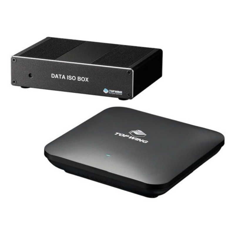 未開梱 TOPWING オーディオ用ルーター＆無線APセット TW-DATA-ISO-BOX-BUNDLE