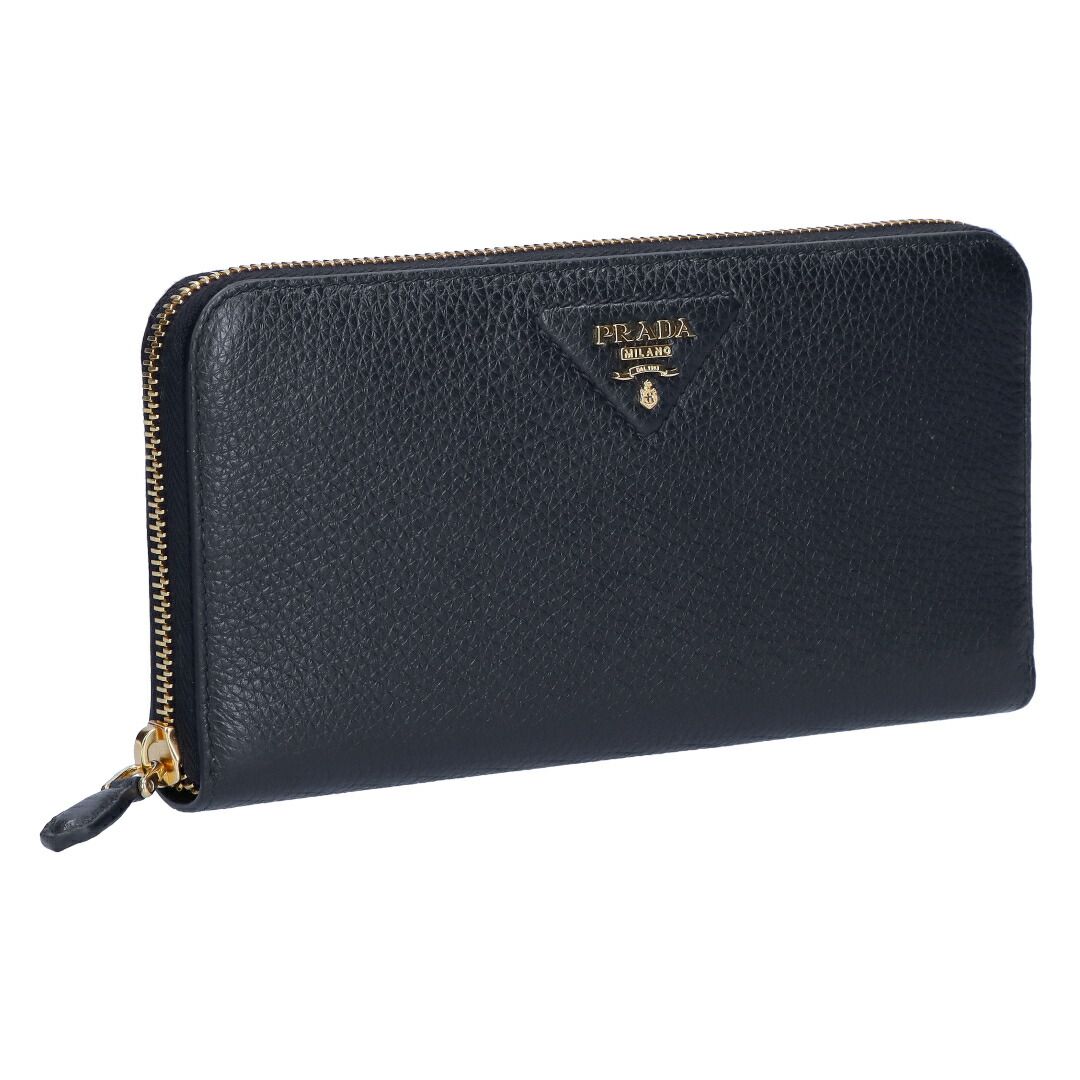 ★ PRADA ★ VITTELO DAINO ファスナー長財布 プラダ PRADA 長財布 VITTELO DAINO ヴッテロダイノ 1ML506 2BBE