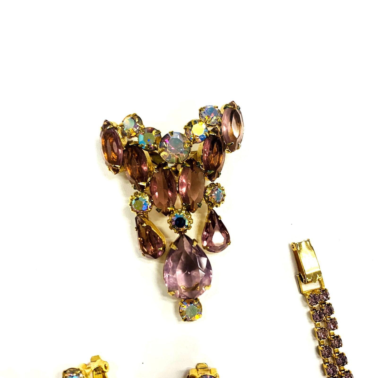 VINTAGE COSTUME JEWELY ネックレス＆ブレスレット＆ブローチ