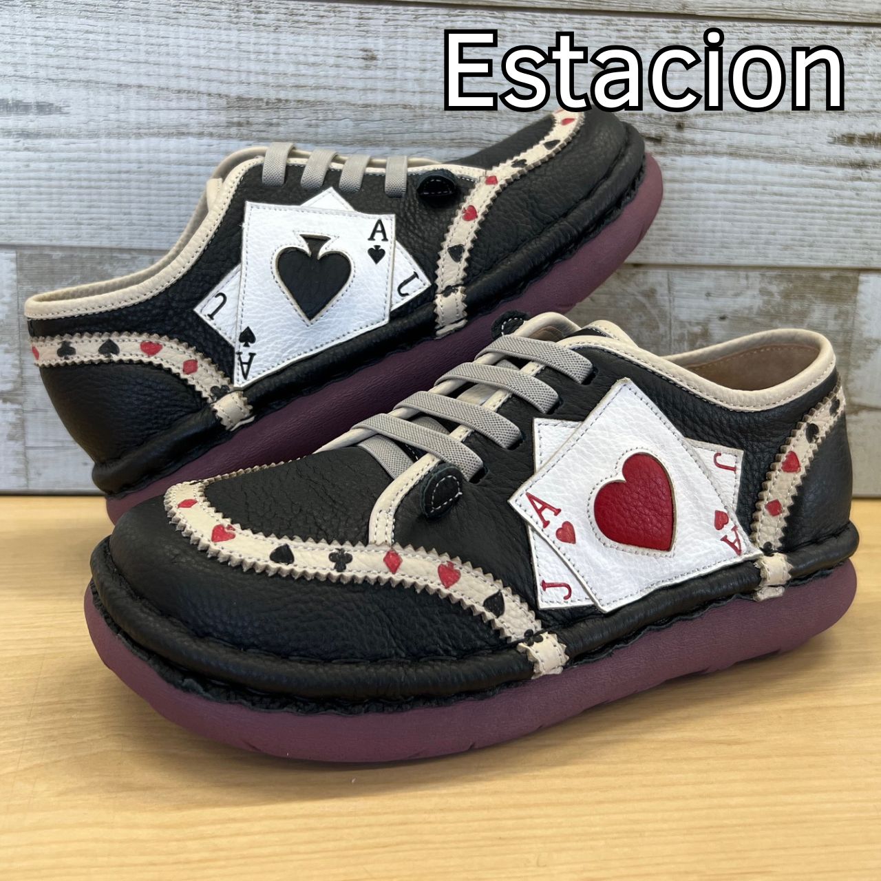 Estacion トランプデザイン シューズ Estacion トランプデザイン シューズ 楽天市場】【送料無料】Estacion