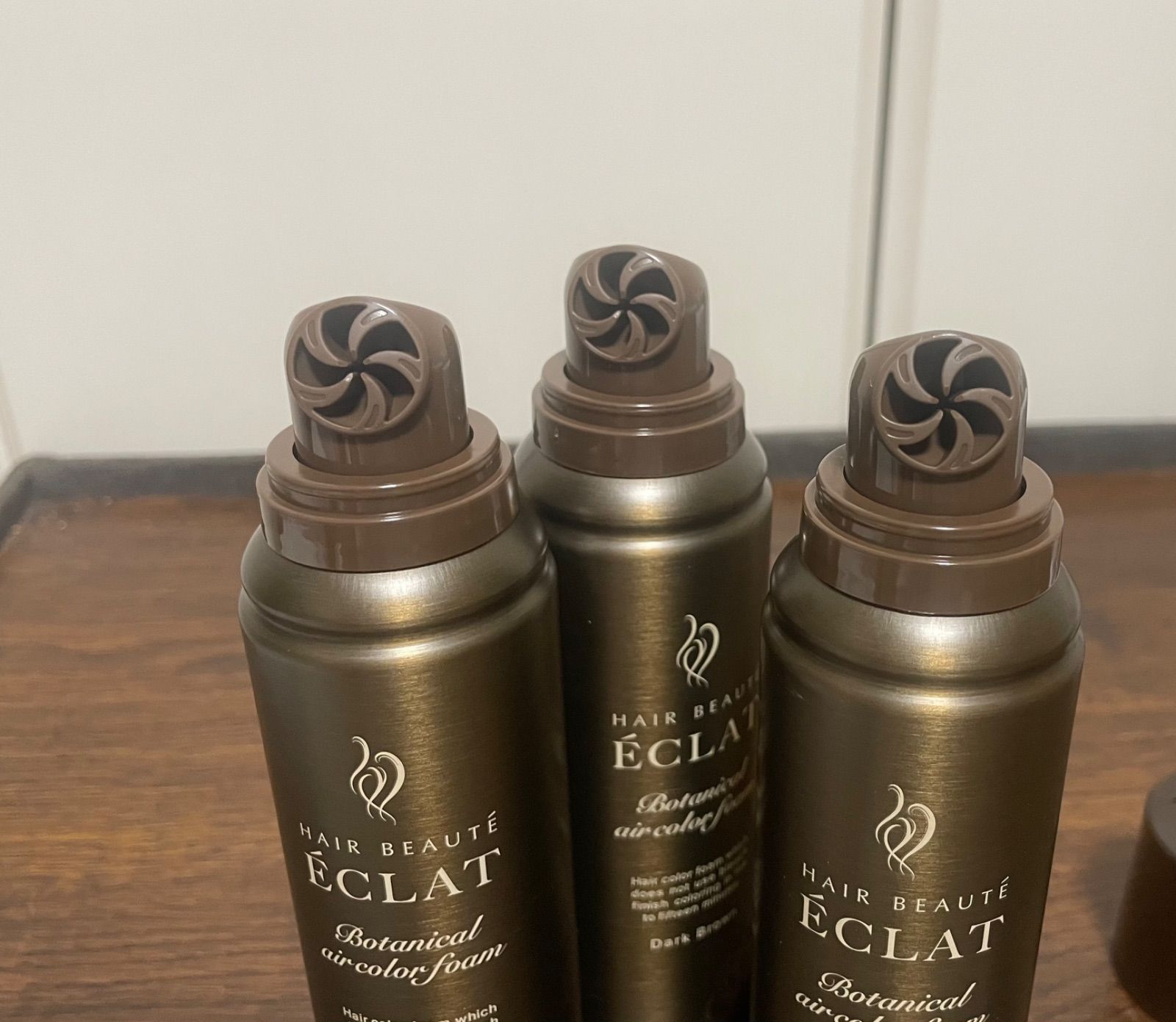 ヘアボーテ エクラ ボタニカル エアカラーフォームup ダークブラウン