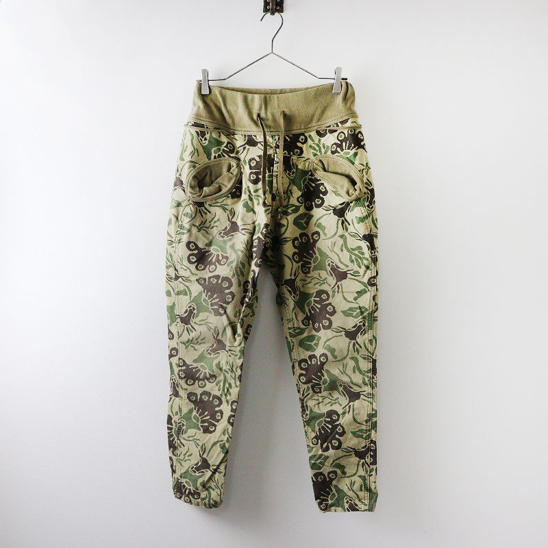 KAPITAL キャピタル OBIE 変形 サルエルパンツ チノ ベージュ系 L キャピタル サルエルパンツ KAPITAL キャピタル OBIE 変形 サルエル