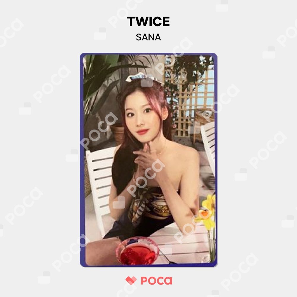 TWICE サナ トレカ Taste of Love 予約販売 公式 トレカ - メルカリ
