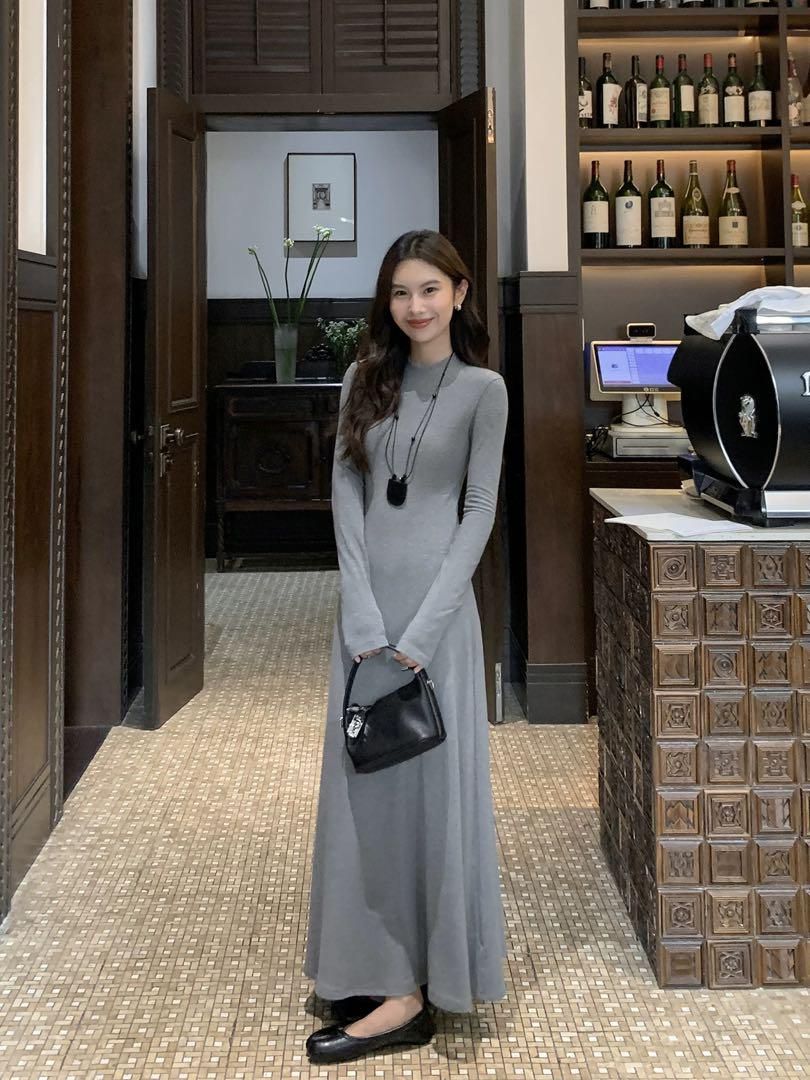 ♥ 春のお出かけに 上品セクシーワンピース