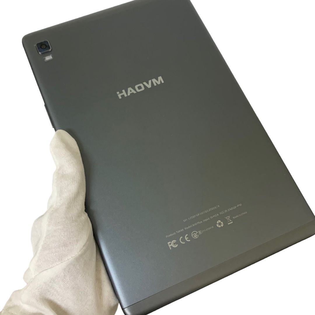 HAOVM タブレット M10- PLUS 64GB ROM Android ケース付き ※初期
