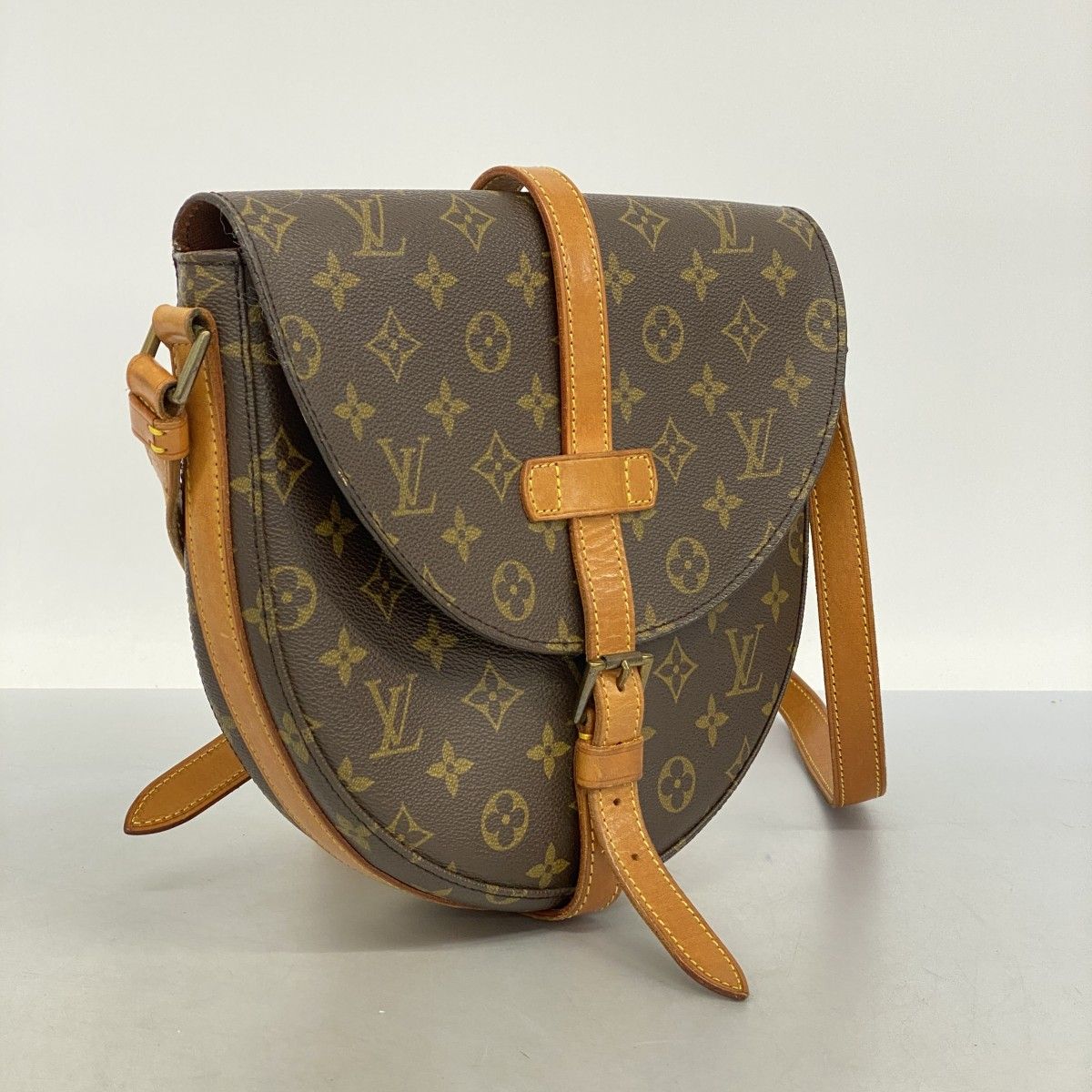 5md4014 ルイヴィトン ショルダーバッグ モノグラム シャンティGM M40647 ブラウン レディース