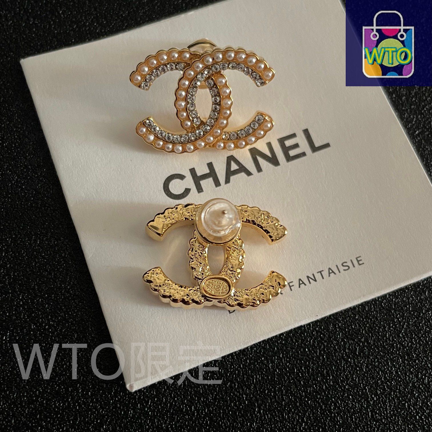 今日特価】CHANEL シャネル 中古 ダブル C イヤリング