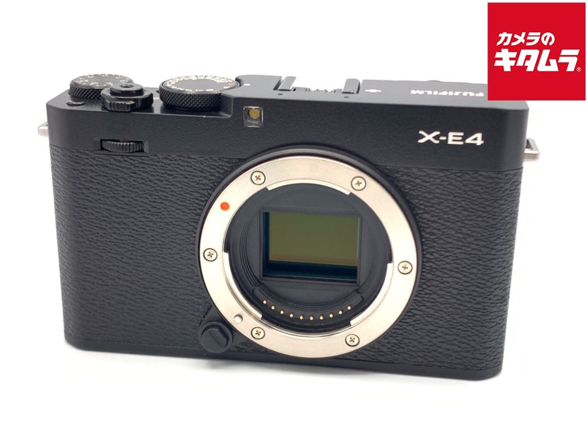 並品 フジフイルム X-E4 ボディ ブラック