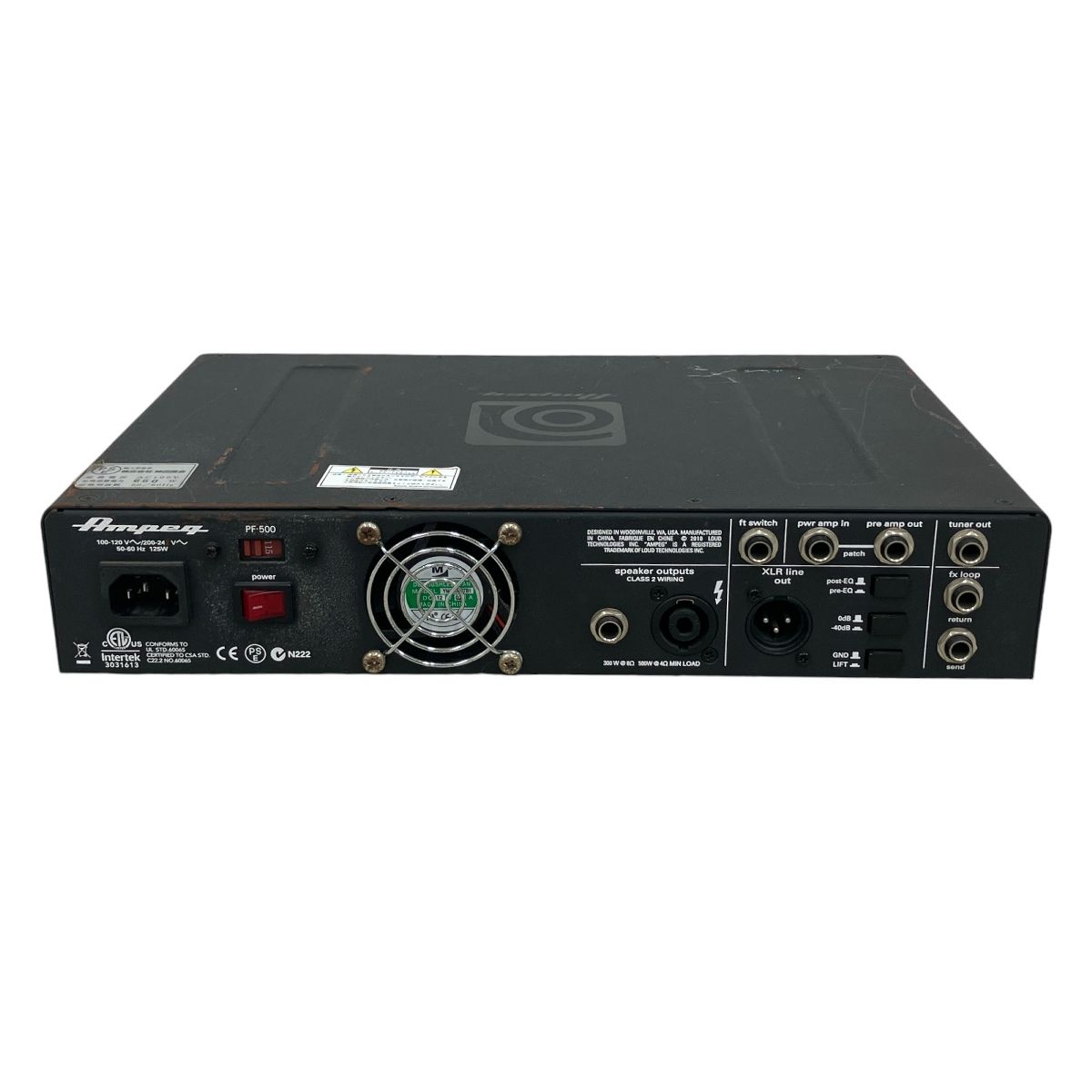 【正常動作品】Ampeg アンペグ PF-500 ベース用アンプヘッド AMPEG ( アンペグ ) PF-500 Head ベース用アンプヘッド 送料無料