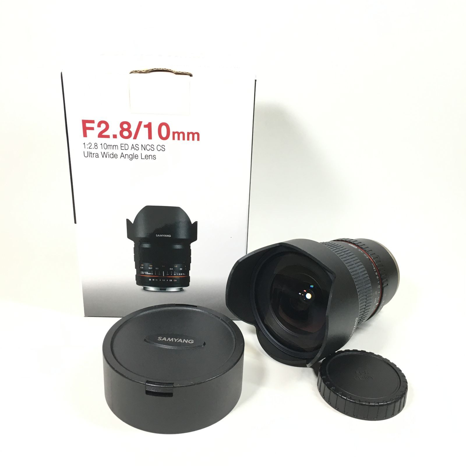 元箱付美品】SAMYANG (サムヤン) 10mm F2.8 ED AS NCS CS (ソニーE/APS 