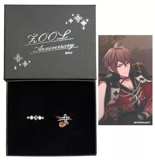 アイドリッシュセブン 棗巳波 御堂虎於 ŹOOĻ記念日2連リング 指輪 中古】銀製品・指輪・アクセサリー(キャラクター) 御堂虎於 2連