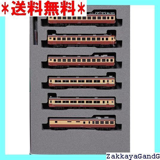 KATO Nゲージ 475系 急行 立山 ゆのくに 6両増結セット 10-1635 鉄道模型 電車 1648