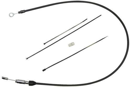 QUICK CONNECT アッパークラッチケーブル 2018〜24年ソフテイル、2021〜25年FLHR、FLTR ブラック/ブラック/127cm