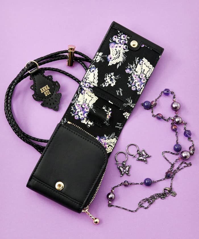 新品未使用品ANNA SUIハートマルチケース ANNA SUI(アナスイ) ローズハート マルチケース（財布）｜ANNA