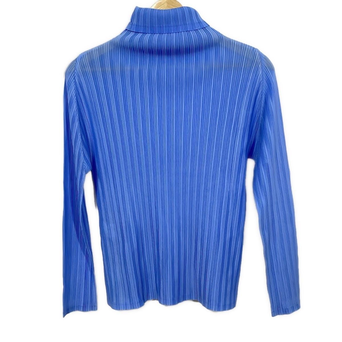 PLEATS PLEASE プリーツ長袖チュニック PLEATS PLEASE プリーツプリーズ 長袖カットソー 良好 サイズ:4