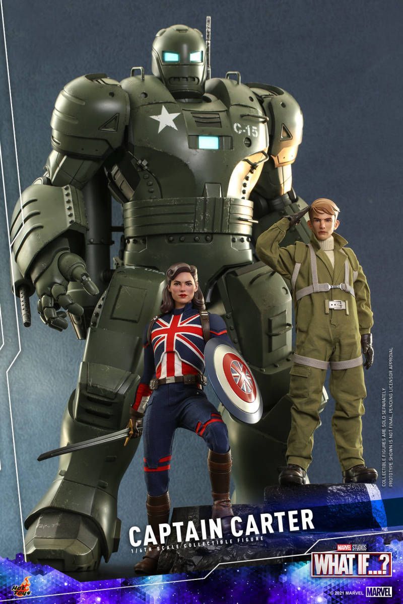 ホットトイズ 1/6 ホワット・イフ？ キャプテン カーター