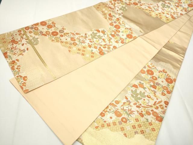 本家加納 六通柄袋帯