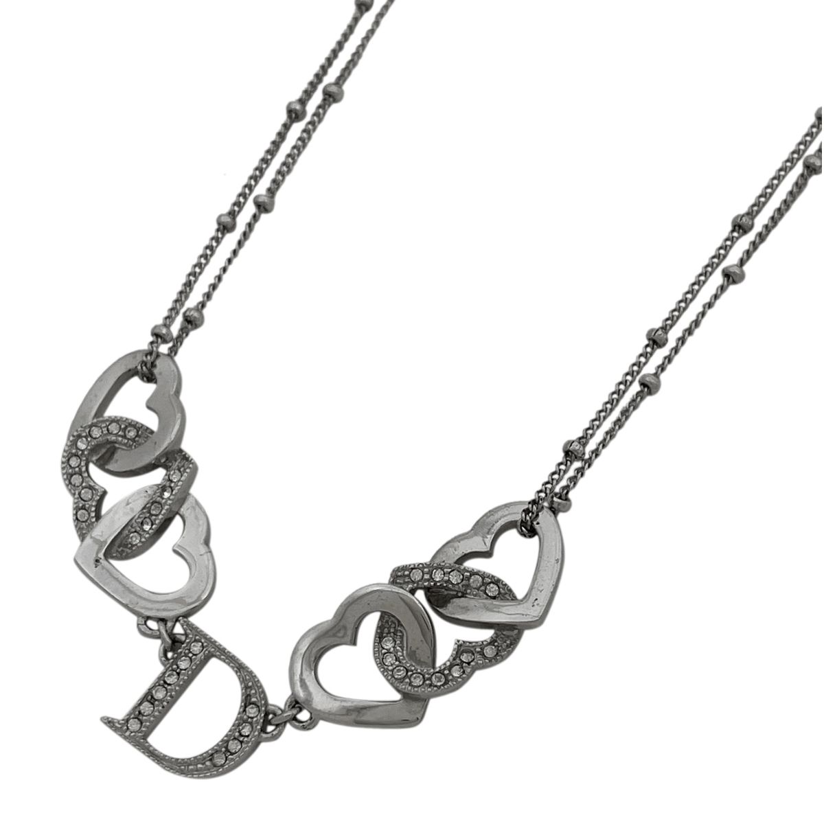 クリスチャンディオール Christian Dior Dロゴ ハートモチーフ 