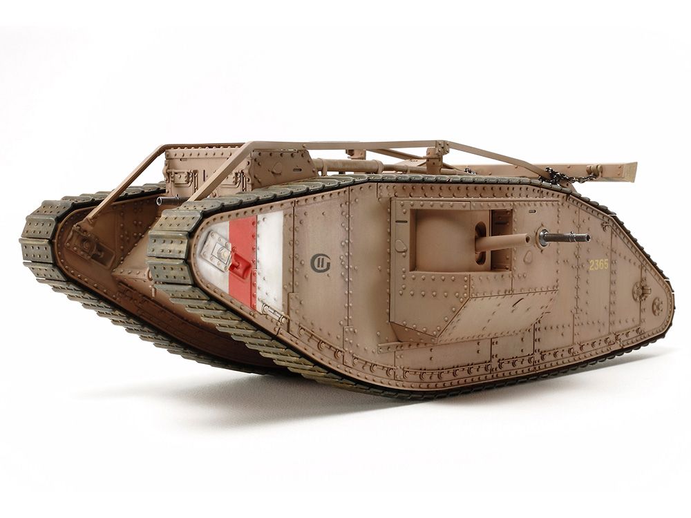 1/35 イギリス軍 マークIV 雄型 塗装済み完成品 30057 1/35戦車(シングル) WW1 イギリス戦車 マーク4 メール (シングル