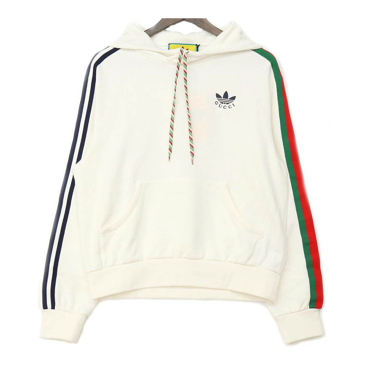 グッチ adidas コラボ スウェット パーカー シェリーライン 692107