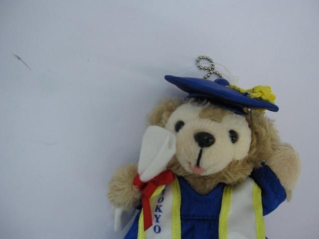 品 ディズニー ダッフィーオープンマウス 卒業式 ぬいぐるみバッジ