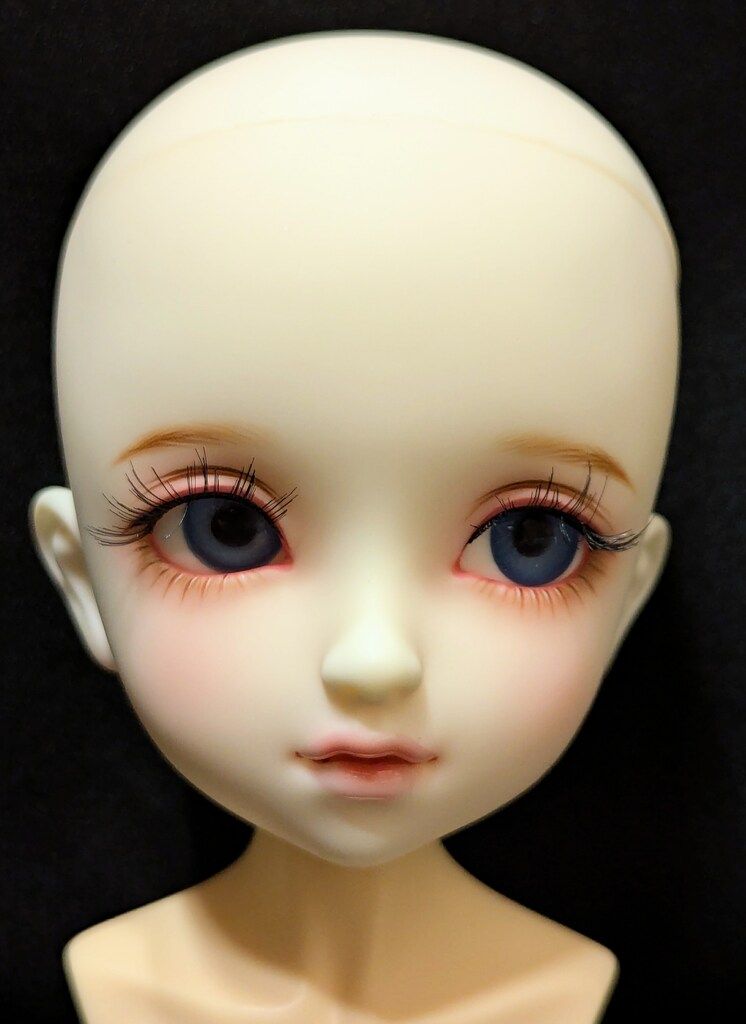 ボークス SD F-98ヘッド ホワイト肌