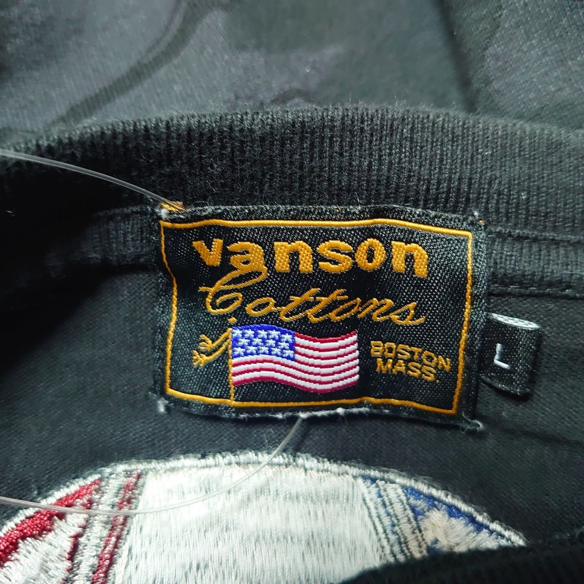 VANSON(バンソン) トレーナー サイズL メンズ美品  黒 トゥイーティー/スカル