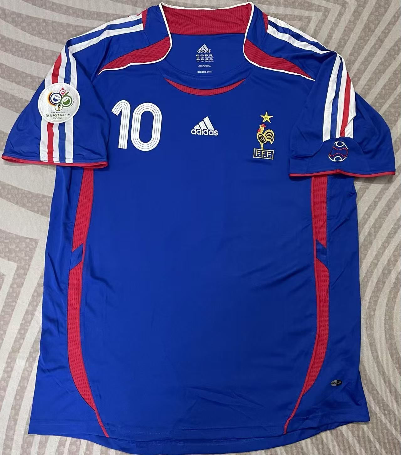 2006年 W杯 ドイツ大会 フランス代表 10 ジダン FIFA WORLD CUP
