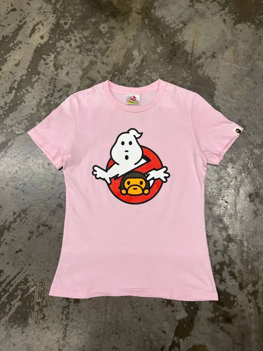 A BATHING APE アベイシングエイプ x ゴーストバスターズ コラボ 半袖T レディース S