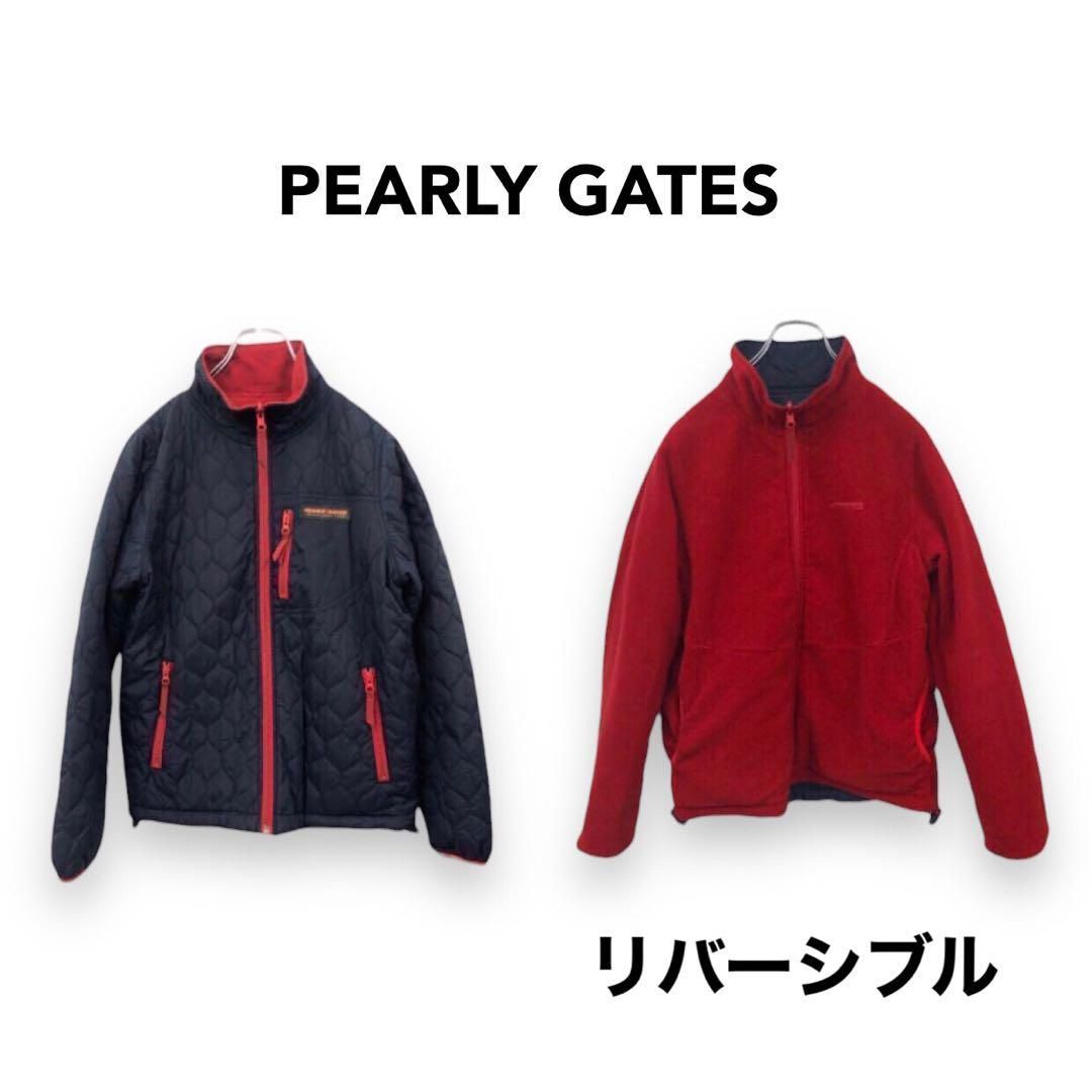 PEARLY GATES パーリーゲイツ ジャケット フリース リバーシブル