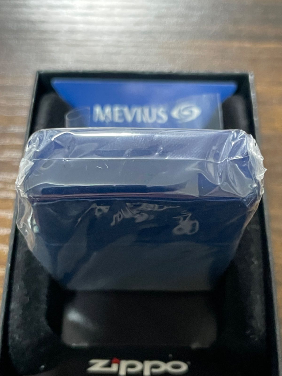 zippo メビウス 越前 漆加工 限定品 MEVIUS BLUE 2021年製 限定数 500