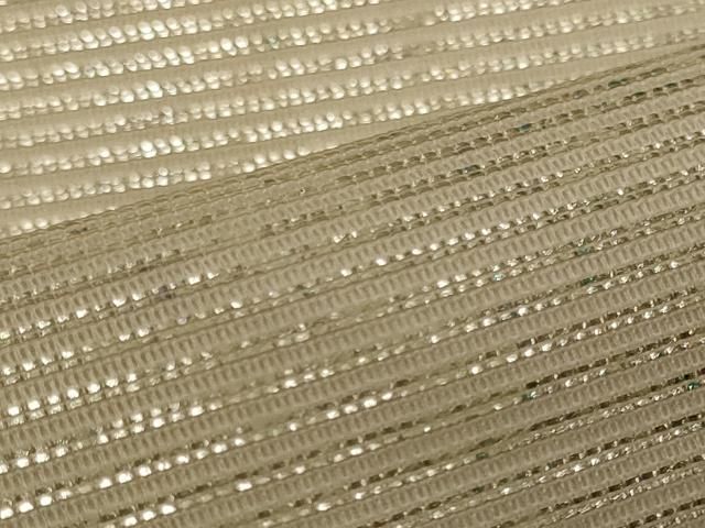 平和屋着物＊夏物 六通柄袋帯 霞文 銀糸 鈴乃屋扱い 正絹 逸品