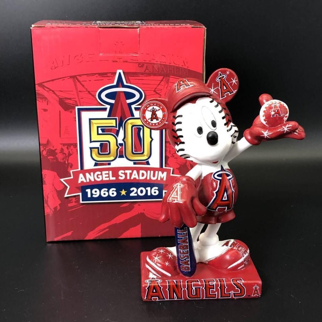 50周年メモリアル　ミッキーマウス × エンゼルス限定 コラボフィギア ミッキーマウス『エンゼルスタジアム50周年メモリアル