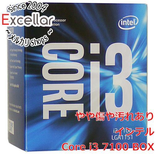 [bn:10] Core i3 7100　3.9GHz　3M LGA1151 51W　SR35C 元箱あり