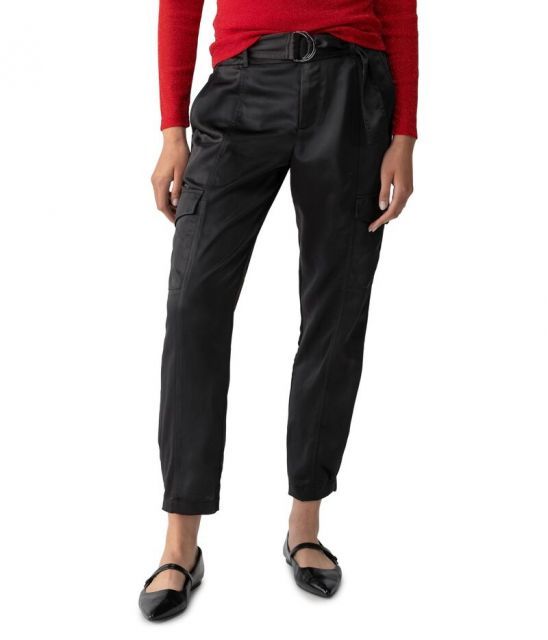 【送料無料】 サンクチュアリー レディース カジュアルパンツ ボトムス Classy Cargo Trousers Black